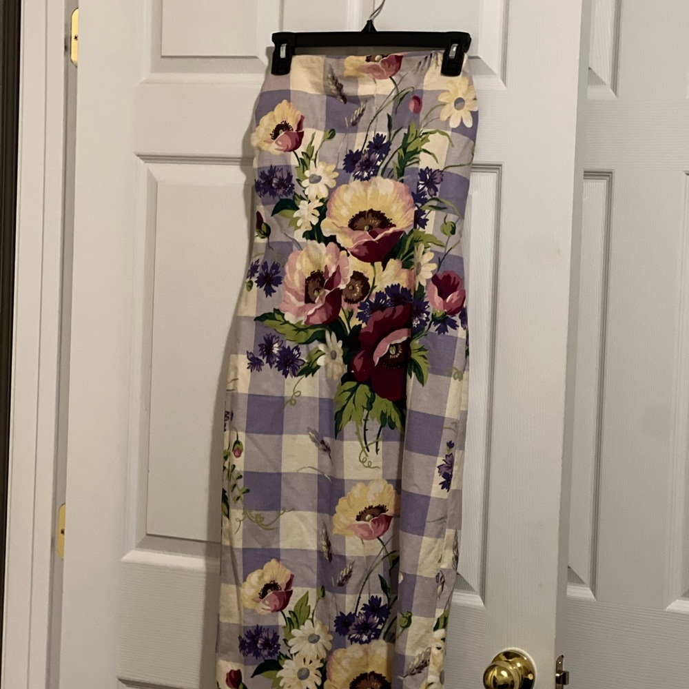 MIA One Shoulder Floral Dress - Purple and White